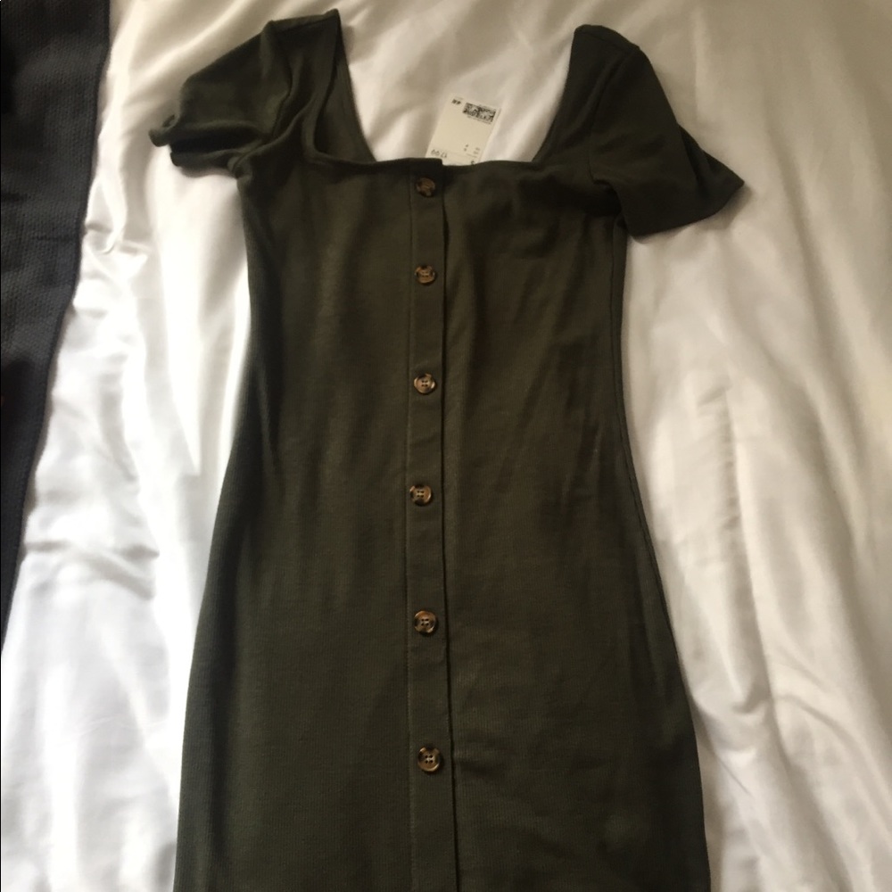 H&M Button Dress